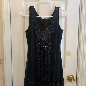 Adrianna Papell Beaded Sequin Dress